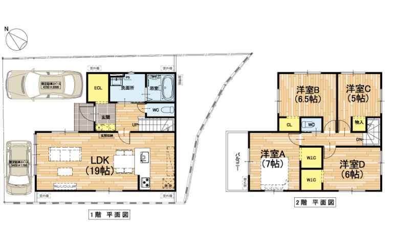 草津市東矢倉三丁目1期　新築戸建