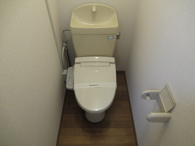 明石市相生町２丁目の賃貸マンションのトイレ