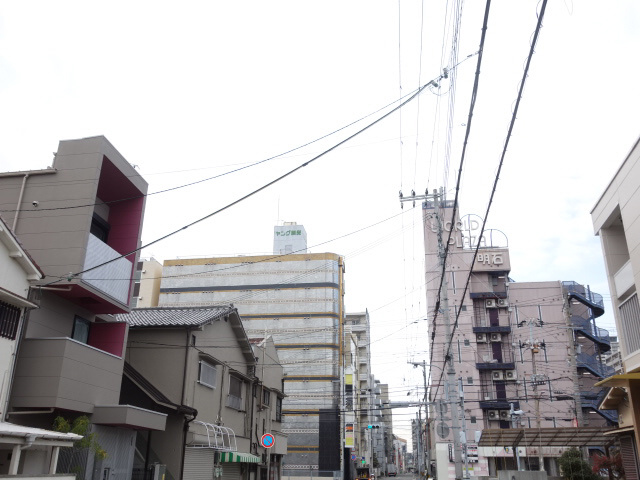 明石市天文町２丁目のアパートの展望