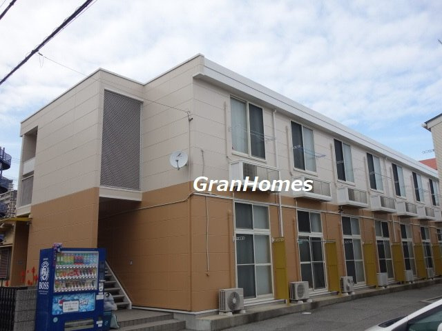 明石市天文町２丁目のアパートの外観