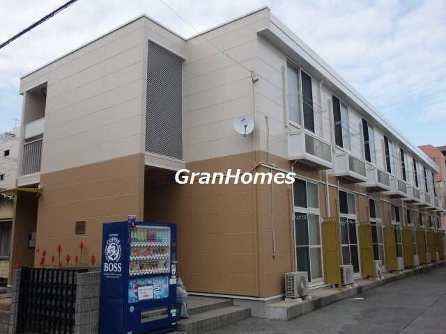 明石市天文町２丁目のアパートの外観