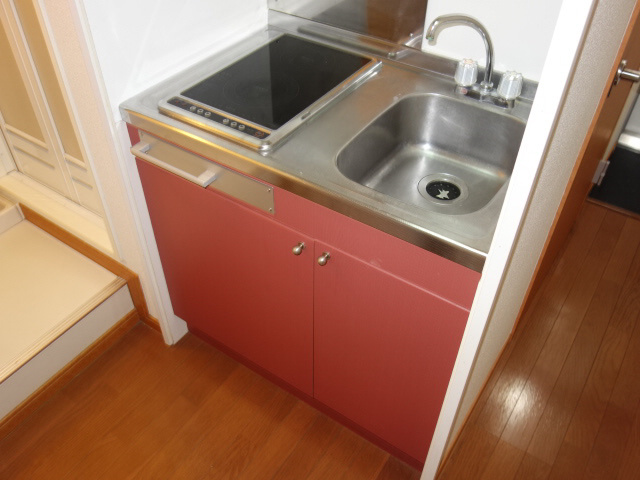 明石市天文町２丁目のアパートのキッチン