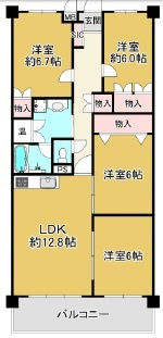 グランドパレス上須磨の間取り|おしゃれな外観です