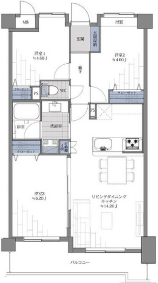 【間取り】 | アルス西巣鴨