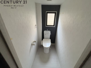 ゆったり落ち着けるトイレです