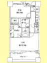 【間取り】 | ライオンズシティ戸越銀座　は三都市アース中延店へお任せください！　ご内覧可能なお部屋は物件現地お待ち合わせご案内可能です！