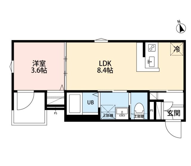 robot home 宮原町の間取り