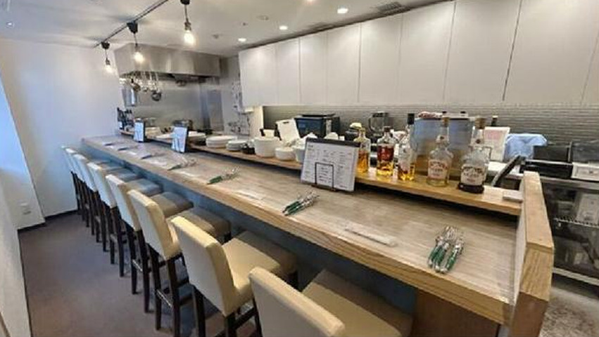 大阪市北区池田町の店舗一部の内装
