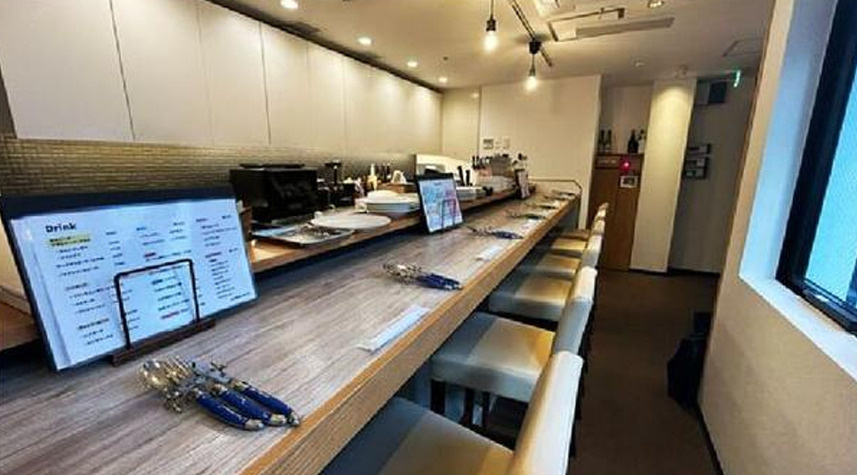 大阪市北区池田町の店舗一部の内装