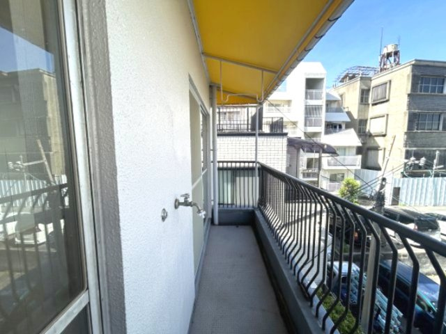 マンショントーアのバルコニー