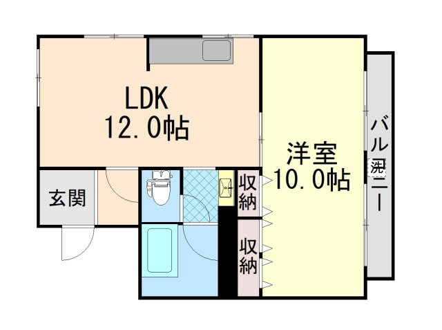マンショントーアの間取り