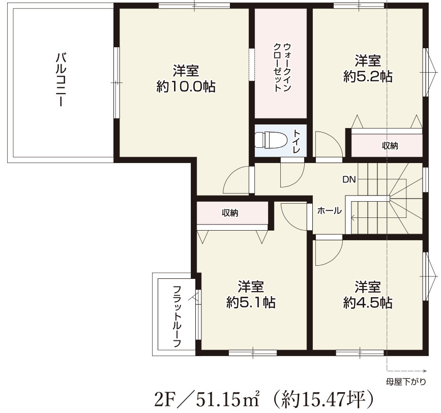 【仲介手数料無料】狭山市北入曽９期全１棟　狭山市の新築住宅なら西武ハウジングの間取り
