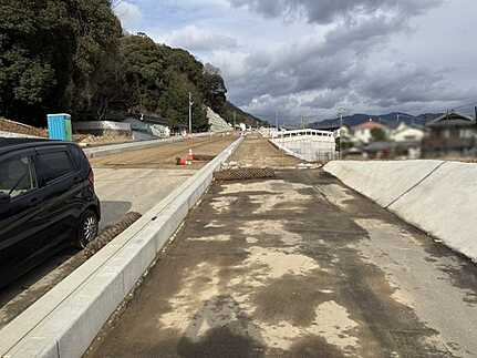 広島市安佐南区緑井８丁目の売地の外観