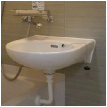 【洗面所】 | ルーブル大森山王弐番館 | 洗面台があります