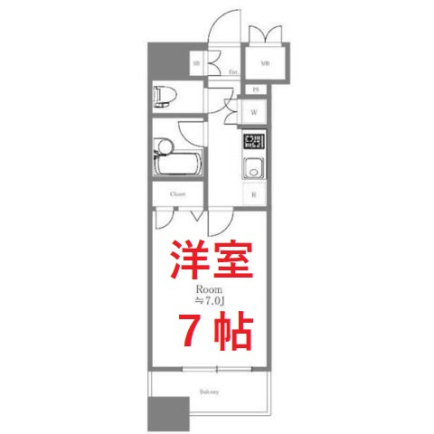 【間取り】 | コンシェリア蒲田 U's Square
