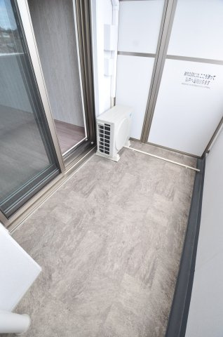大阪市城東区蒲生１丁目の賃貸マンションのバルコニー