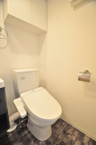大阪市城東区蒲生１丁目の賃貸マンションのトイレ
