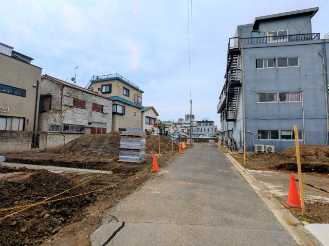 江戸川区平井１丁目の売地の前面道路含む現地写真|～前面道路含む現地写真～