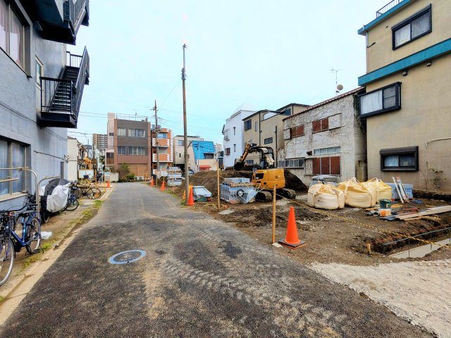 江戸川区平井１丁目の売地の前面道路含む現地写真|～前面道路含む現地写真～