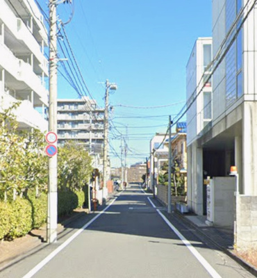 【前面道路含む現地写真】 | 八王子市明神町　売地 | 北西接道