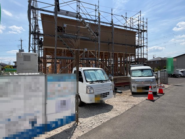 【外観】 | 熊谷市拾六間第6   LiveleGarden.s　新築戸建　全2棟　1号棟 | 5/12撮影