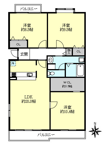 ベルエール西神南19番館の間取り|資料には掲載していない情報が現地にはたくさんあります。是非一度、現地をご確認ください。