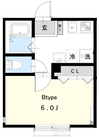 【間取り】 | ベルンハルト谷津