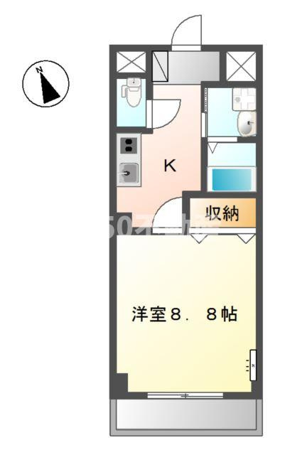 グランド・ソレイユⅡの間取り