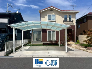 【駐車場】 | 宇部市大字西岐波 中古住宅／築浅・3LDK・2階建 | 駐車スペース：2台可能