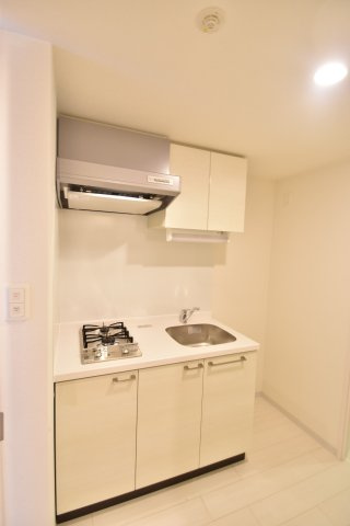 大阪市都島区網島町の賃貸マンションのキッチン