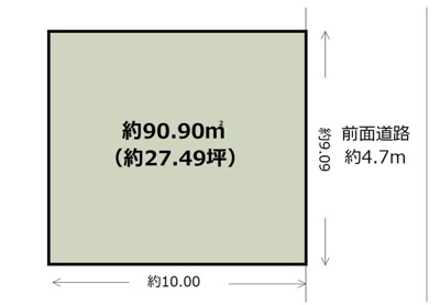 【区画図】 | 八尾市宮町三丁目　新築戸建