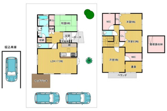 【間取り】 | 東灘区鴨子ケ原２丁目　中古戸建