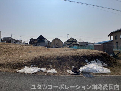 【前面道路含む現地写真】 | 釧路町柏西6丁目18-1.2売地