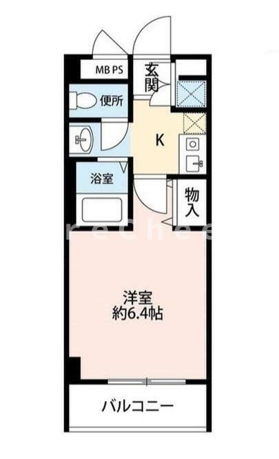 アンプルールベトン川口の間取り