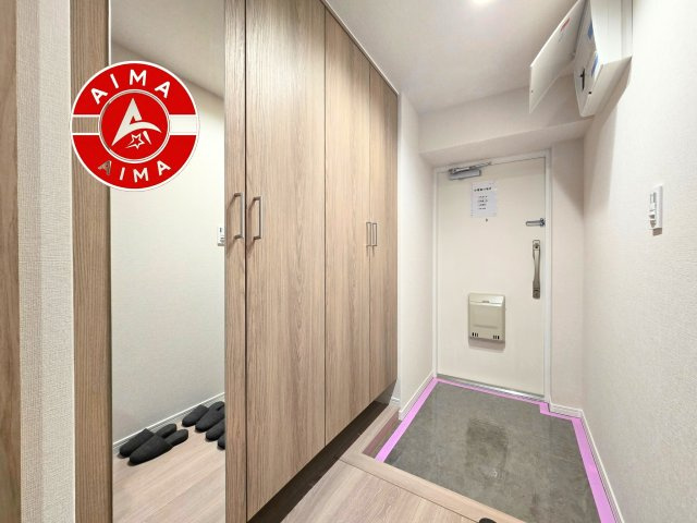 スカイハイツ和白ヶ丘東館の玄関|落ち着いた玄関です。
