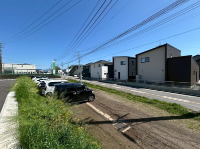 【前面道路含む現地写真】 | 合志市御代志新築戸建て
