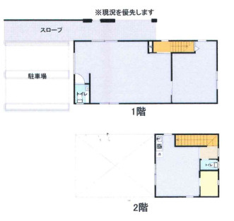 住吉2丁目貸店舗事務所の間取り