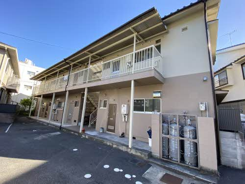 松田アパートの外観