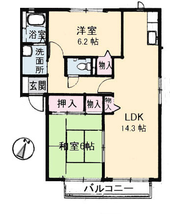 クレール A棟