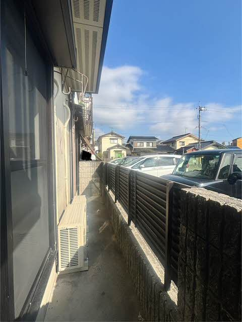 サニーコート山村のバルコニー