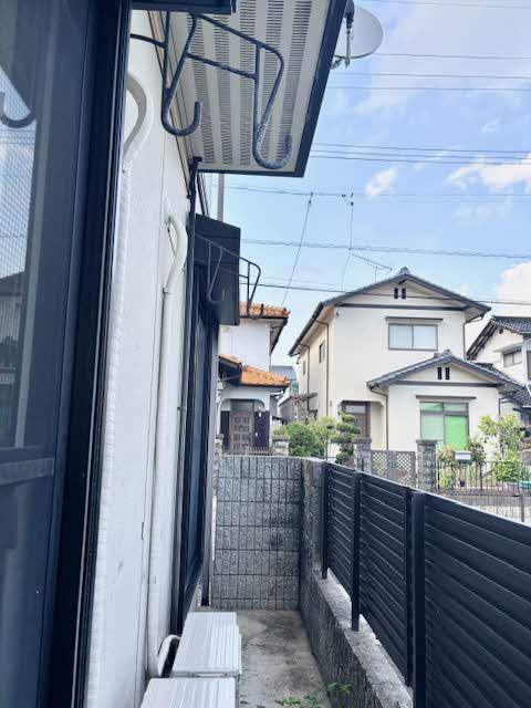 サニーコート山村のバルコニー