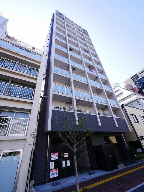 港区新橋４丁目の賃貸マンションの外観| 