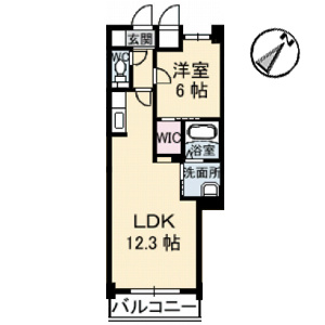 TAKASU Hills (高須ヒルズ)の間取り