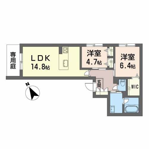 サングレイスの間取り