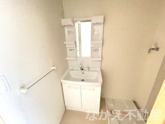 【洗面所】 | スペースが確保できる洗面所です
