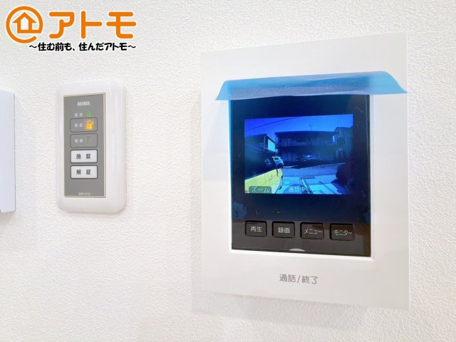 【セキュリティ】 | 沼津市江原町Ⅱ　分譲住宅　2号棟 | TVモニター付きインターホンは防犯性に優れています！