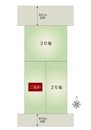 【区画図】 | 沼津市江原町Ⅱ　分譲住宅　2号棟
