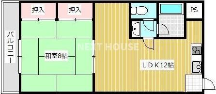 大ケイハイツの間取り