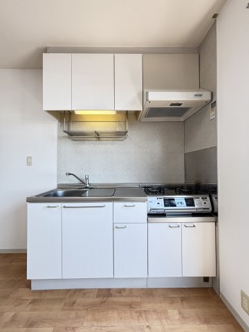 サングリーンA棟のキッチン|イメージ202号室の写真（反転あり）