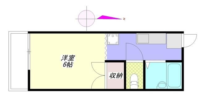 小金井市貫井北町５丁目のアパート